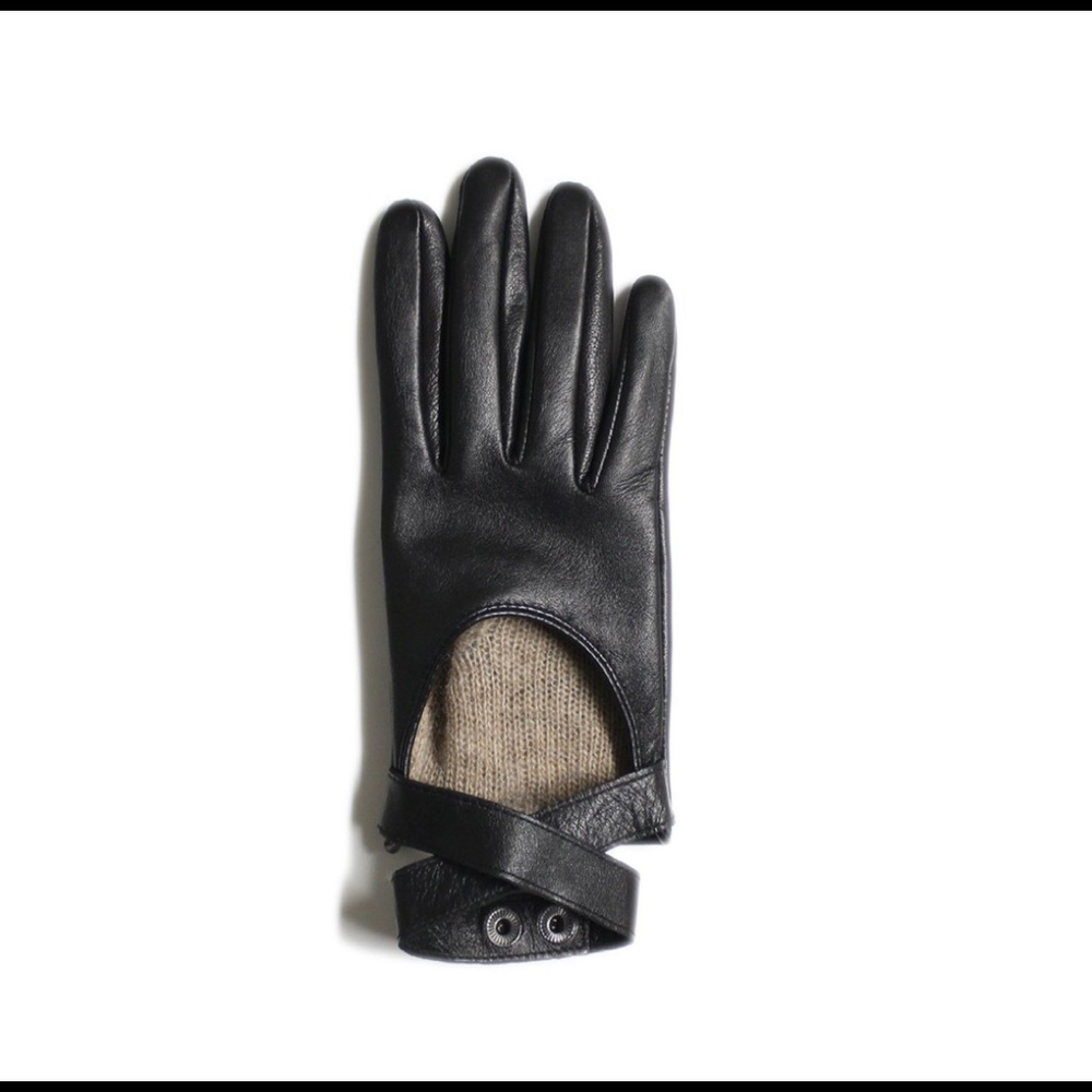Quill & Tine KAIN leather touchscreen gloves